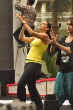Neha Dhupia practice for Sahara Star Seduction in Sahara Star on 30th Dec 2011 (52).JPG